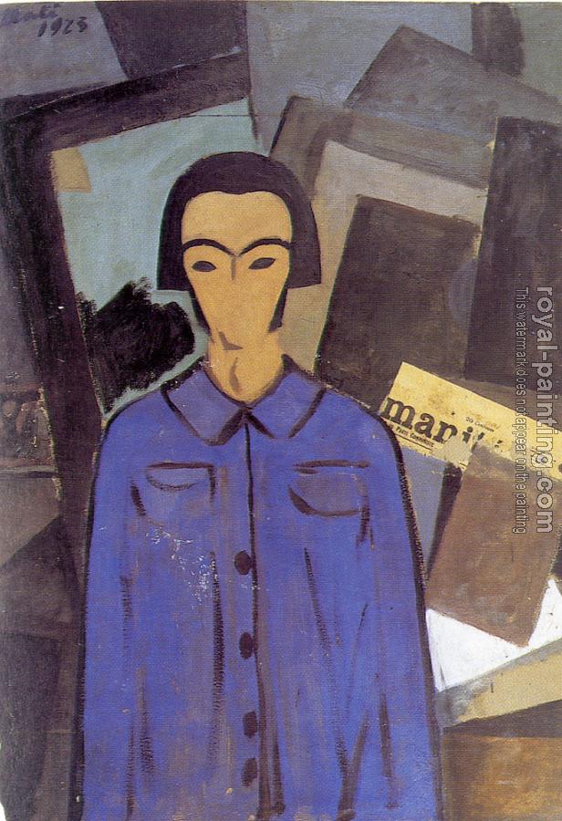 Salvador Dali : self-portrait with L'Humanite